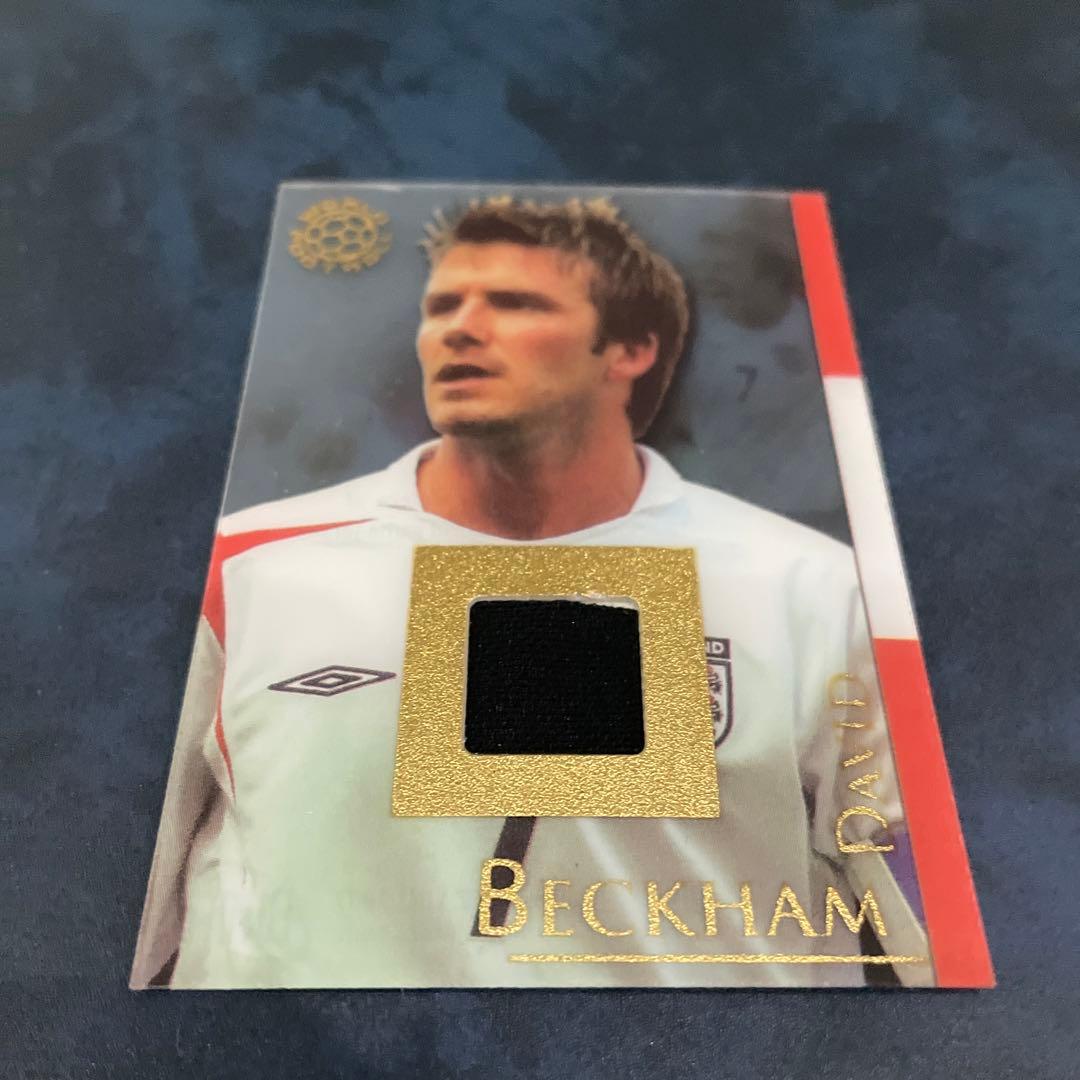 デビットベッカム　シリアルジャージカード