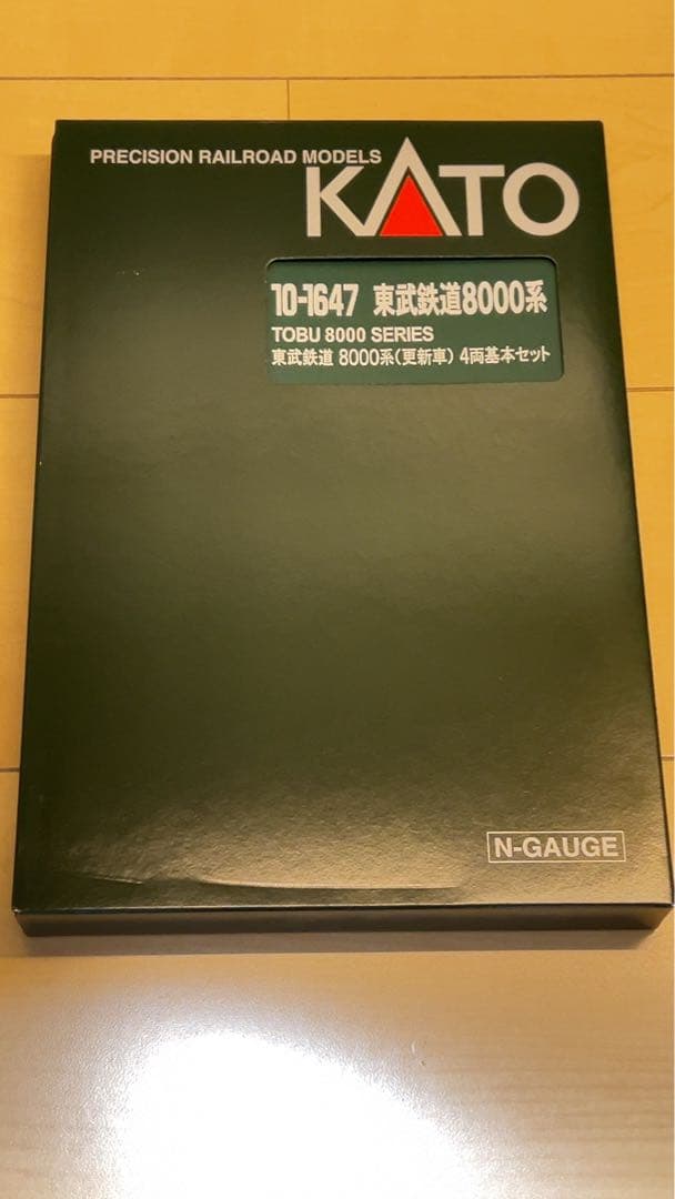 【中古】KATO 東武8000系 ディテールアップ加工済み８両