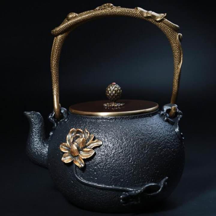 鉄器 急須 伝統工芸 手作り 鉄分補給 鉄瓶　SY-006