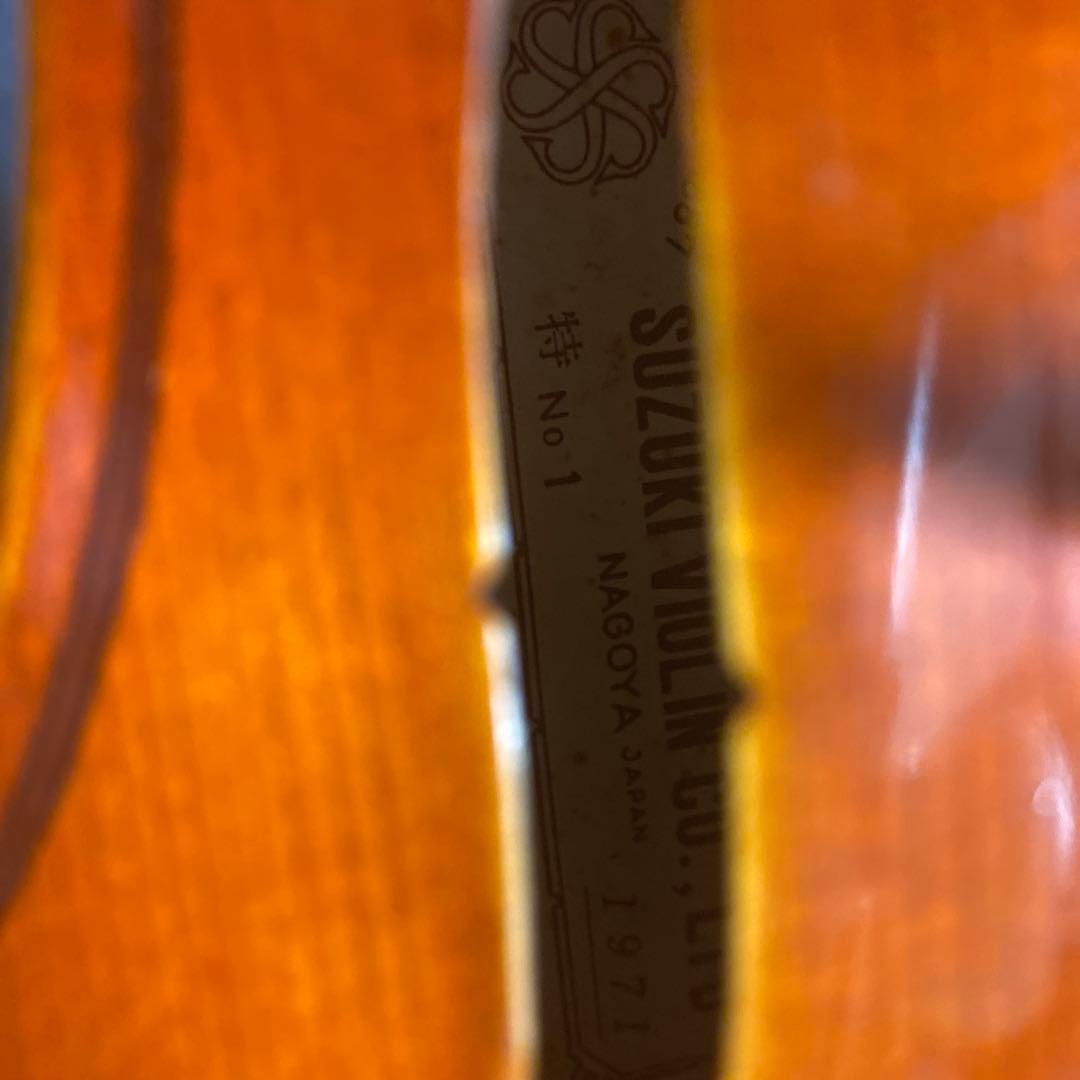 SUZUKI バイオリン 特 No1 4/4 1971 ジャンク