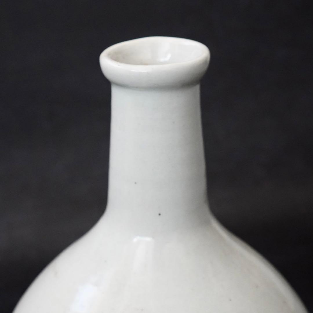 SNT587 古伊万里 江戸後期頃 白磁 徳利 陶磁器 状態◎