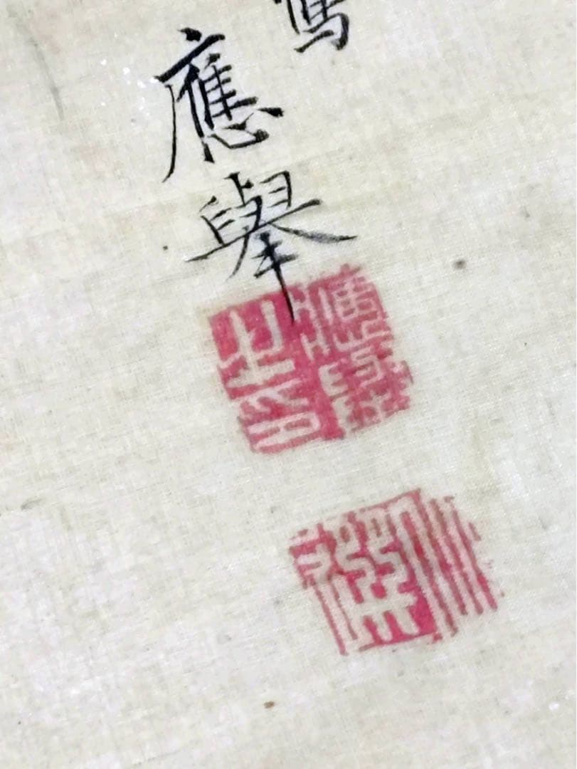 3-2866 掛軸　『庚子初秋写 應舉』　丸山応挙