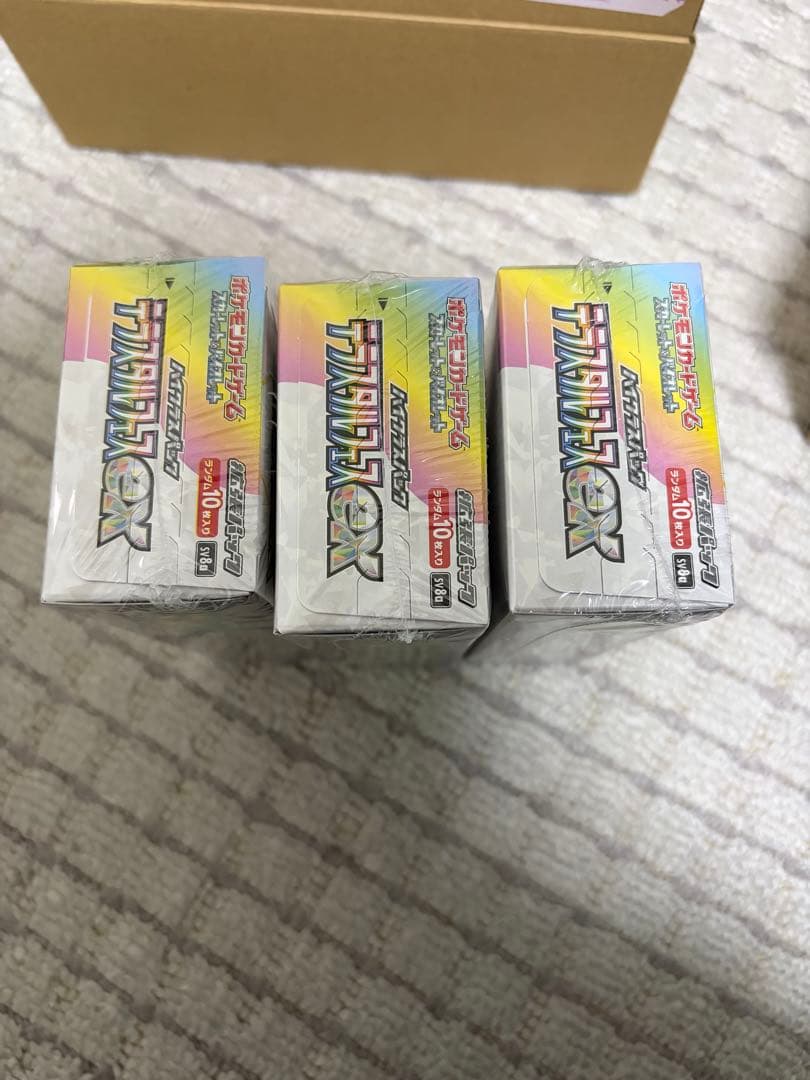 テラスタルフェスex シュリンク付き　3BOX