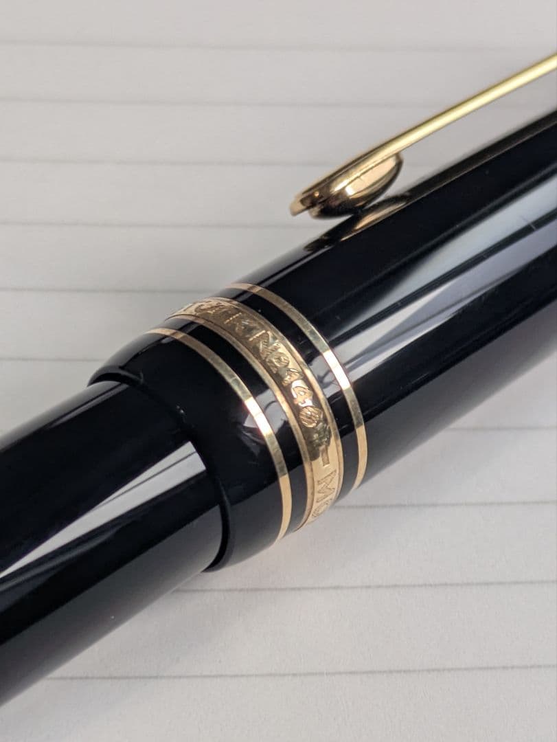 モンブラン　マイスターシュテュック146　全金　14金　極細　EF