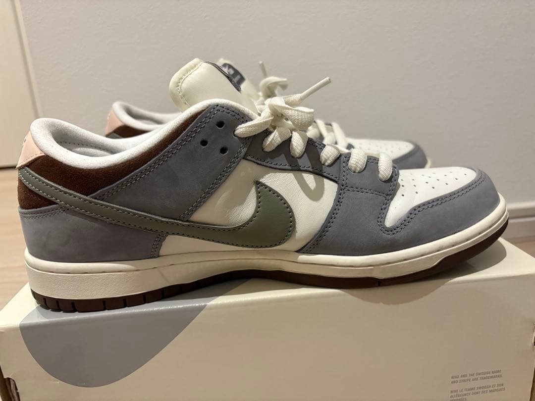 Nike Dunk Low グレー/ホワイト/ブラウン　堀米ダンク