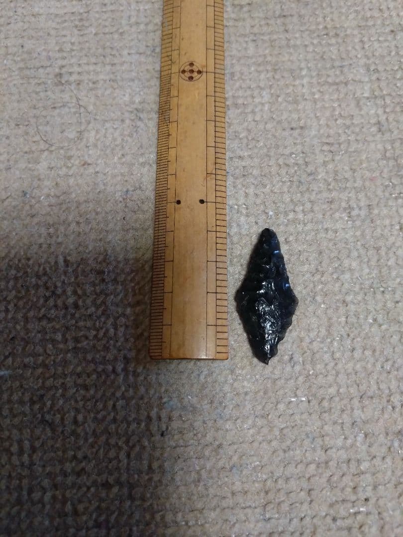 黒曜石 天然石 矢じり　3つセット