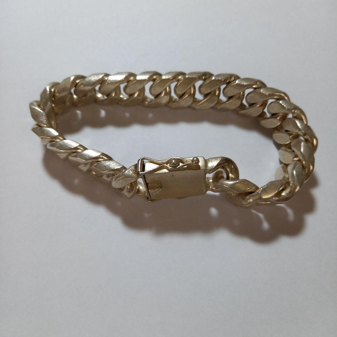 シルバー 925 ブレスレット 約170.8～9g　超太め　銀塊