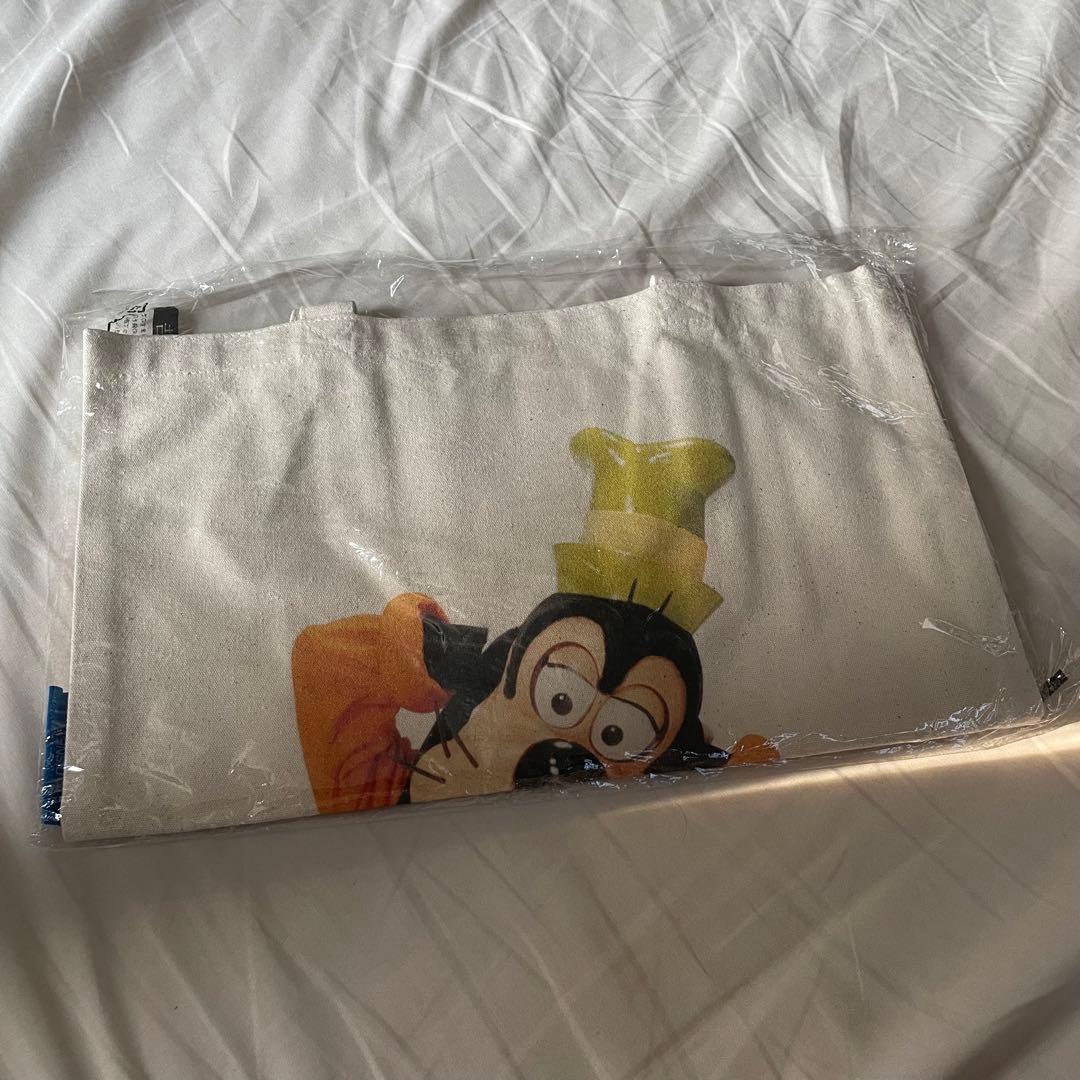 グーフィー 実写 トートバッグ ディズニーランド　トート