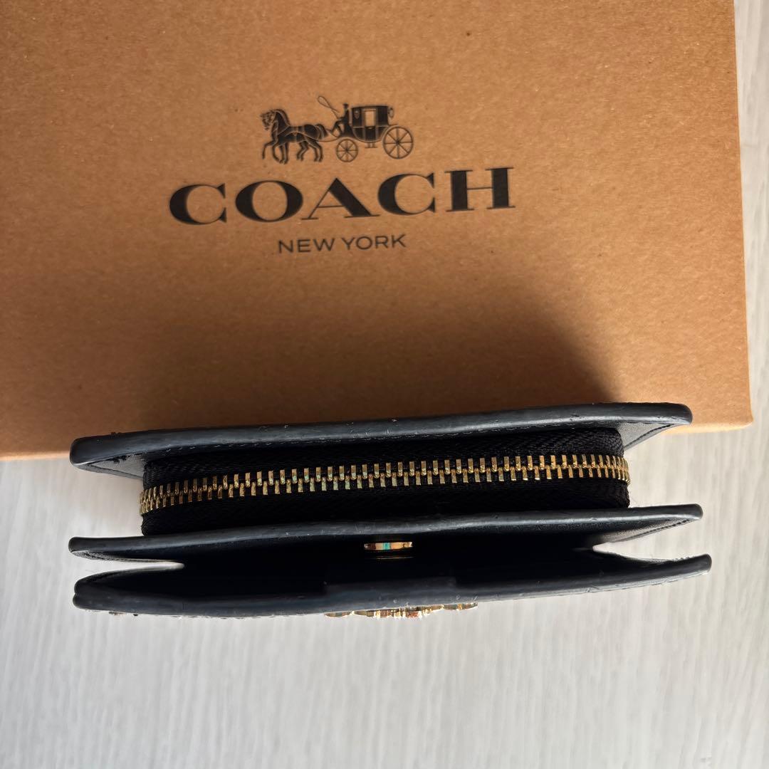 COACH スプラッシュプリント 二つ折り財布
