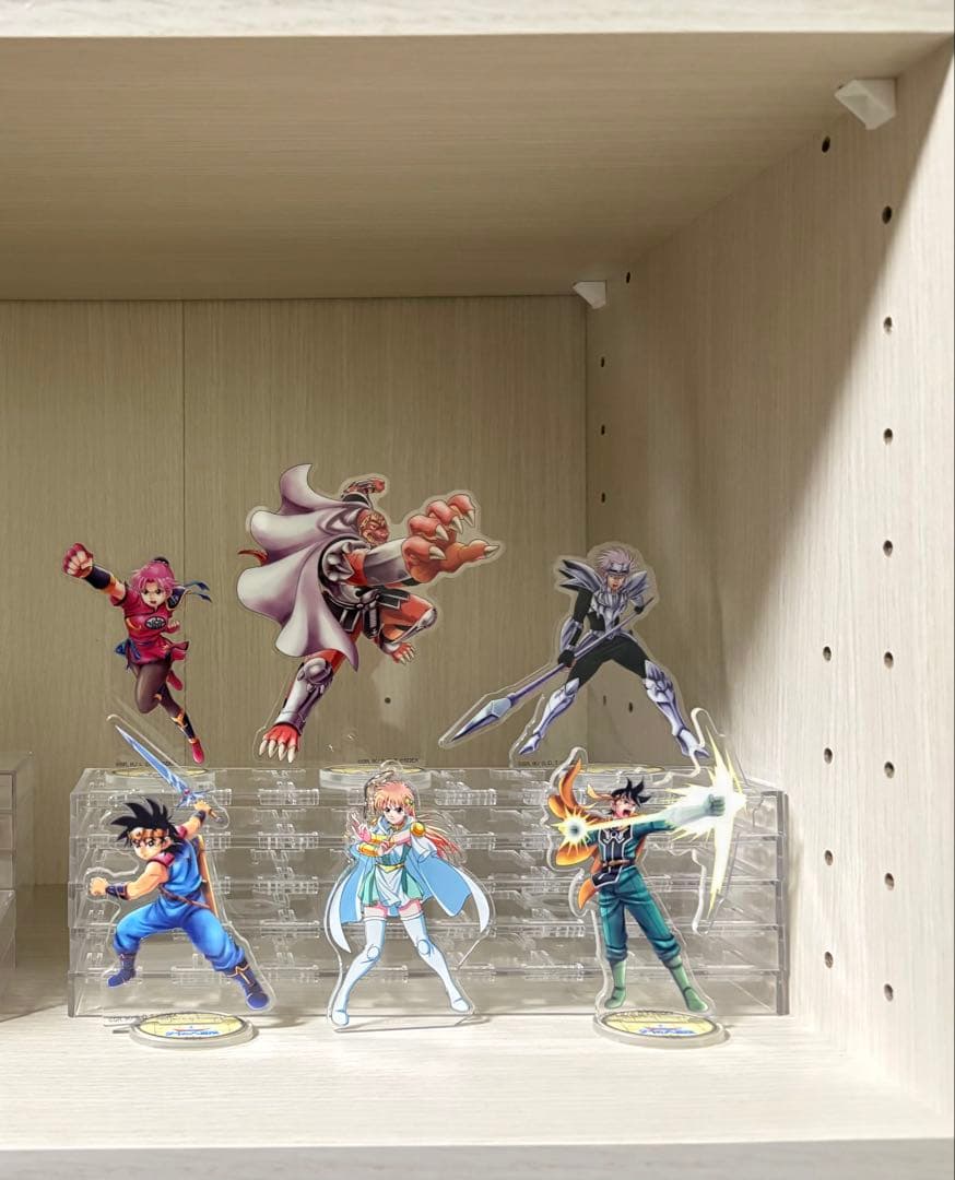 ドラゴンクエスト ダイの大冒険 アクリルスタンド＆レオナ姫 キーホルダー