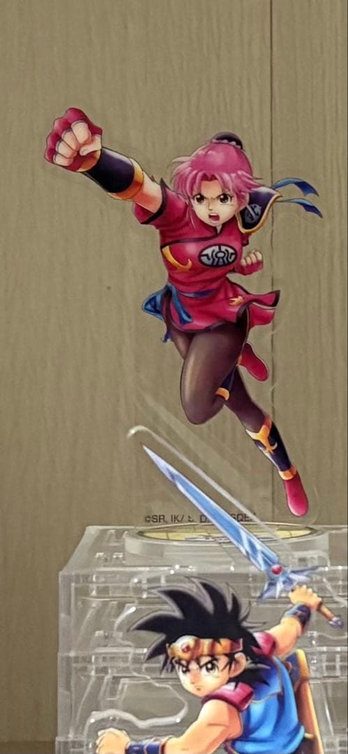 ドラゴンクエスト ダイの大冒険 アクリルスタンド＆レオナ姫 キーホルダー