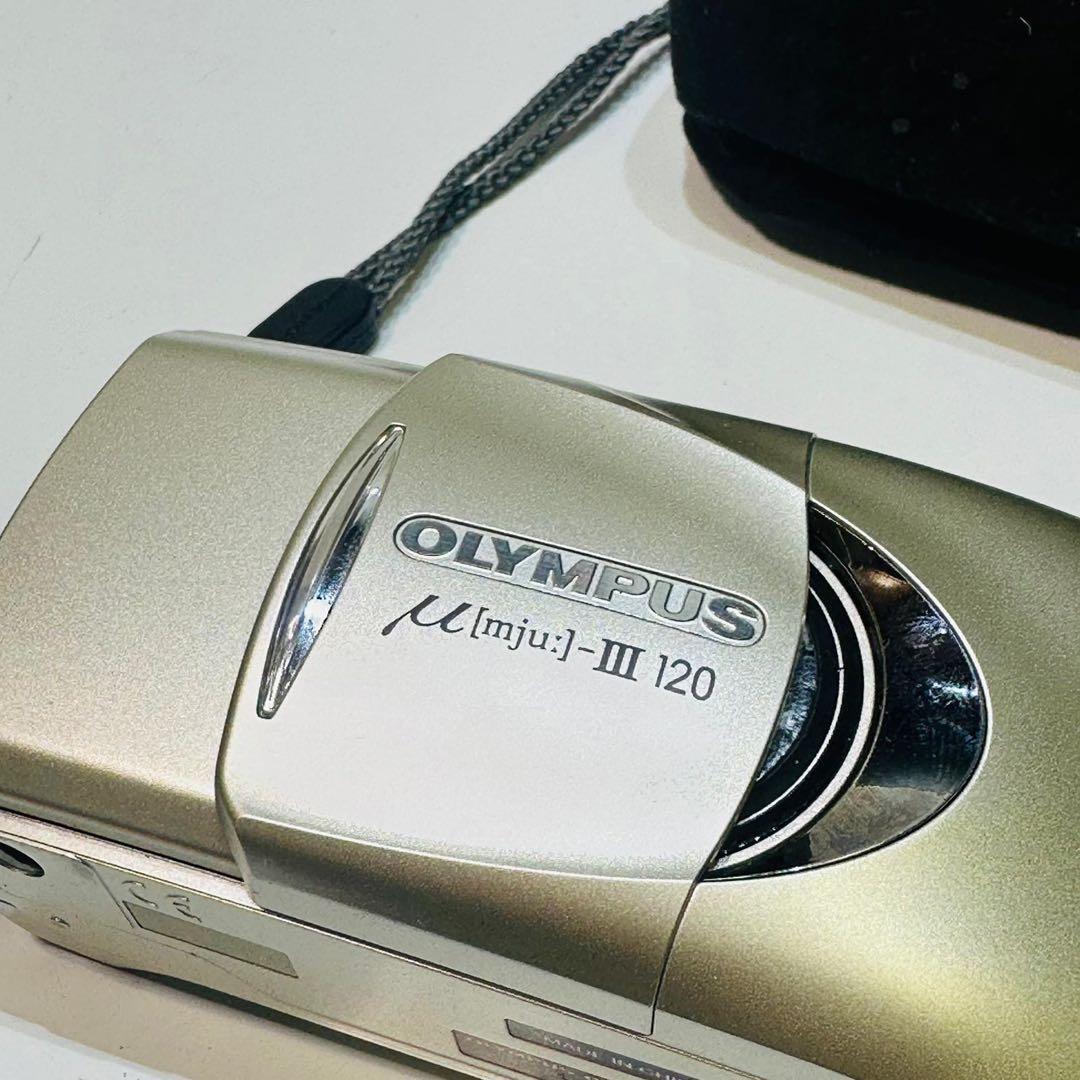 OLYMPUS μ[mju:] - III 120 コンパクトフィルムカメラ