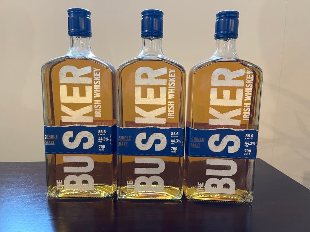 busker バスカー　シングルモルト　旧ラベル　3本