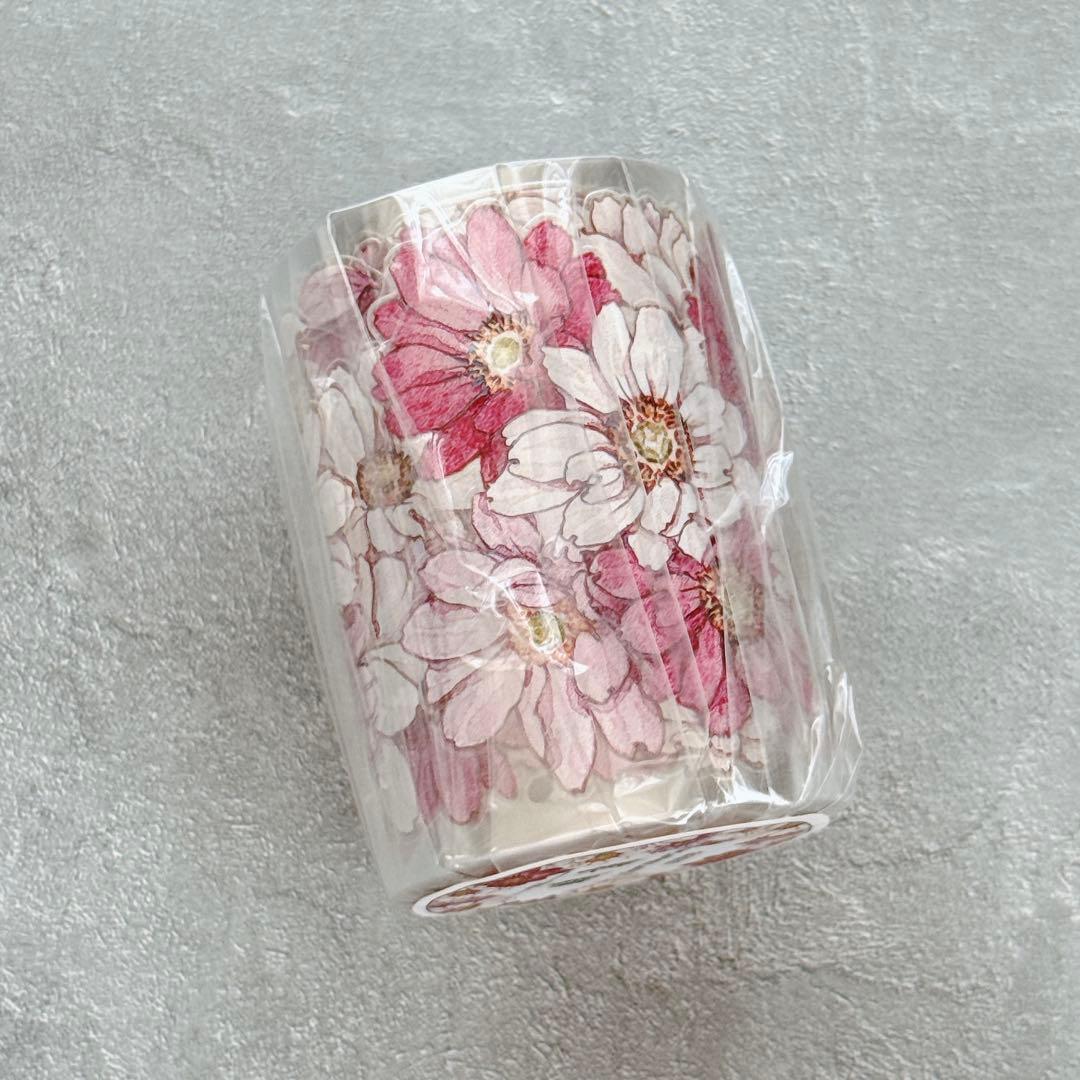 繁花文创《暖菊》海外マスキングテープ　マステ 【2659】