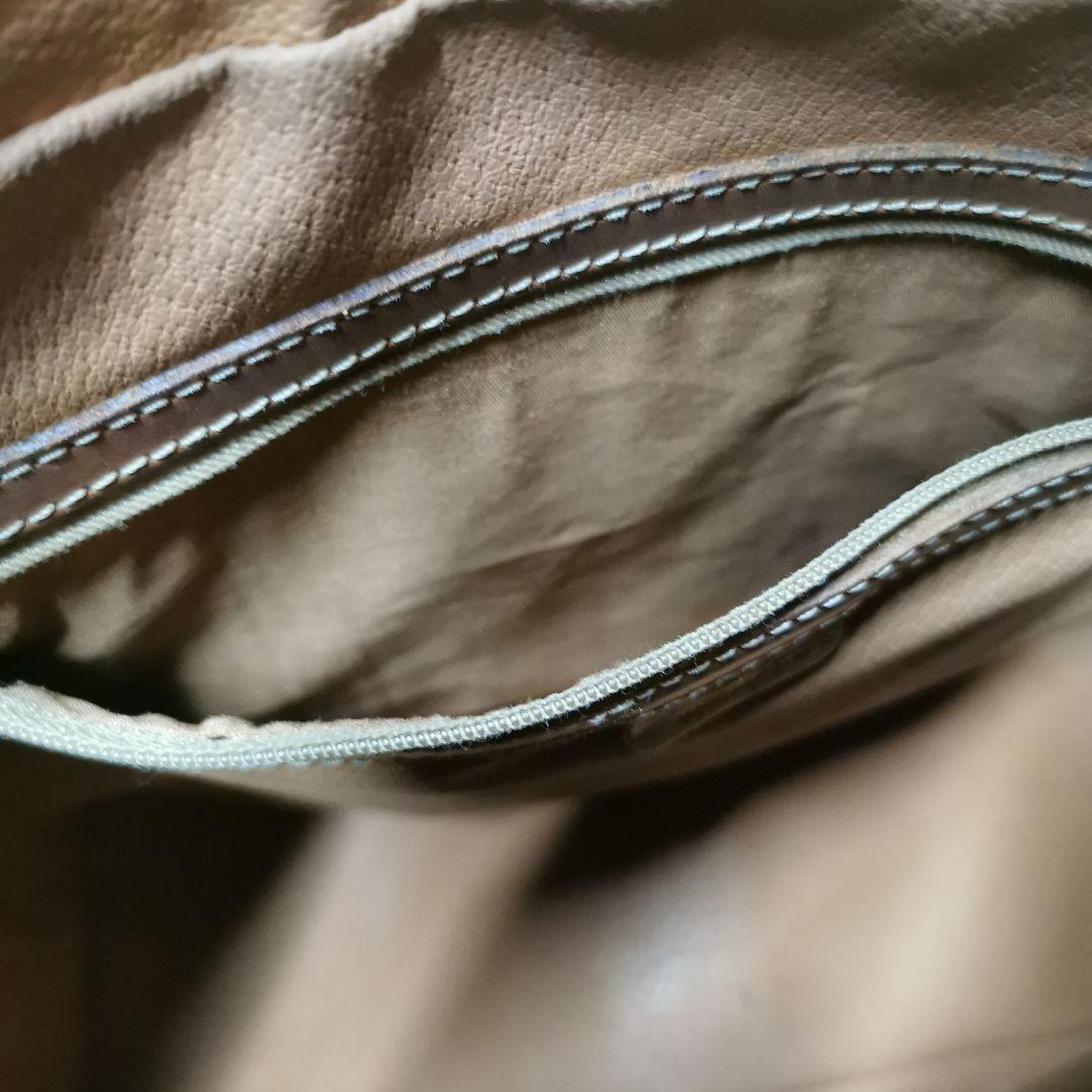 セリーヌ ショルダーバッグ PVC レザー サークル金具 マカダム