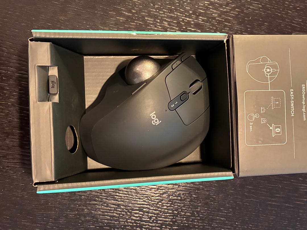 Logicool MX ERGO ワイヤレストラックボール