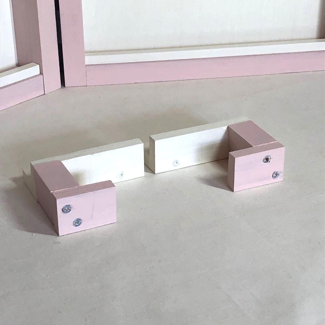 ♡ひ　トランク型什器　ディスプレイ台　２点　イベント什器　アクセサリー什器