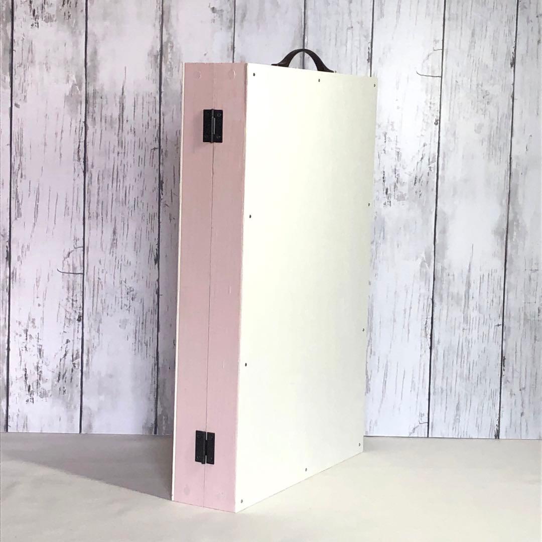 ♡ひ　トランク型什器　ディスプレイ台　２点　イベント什器　アクセサリー什器