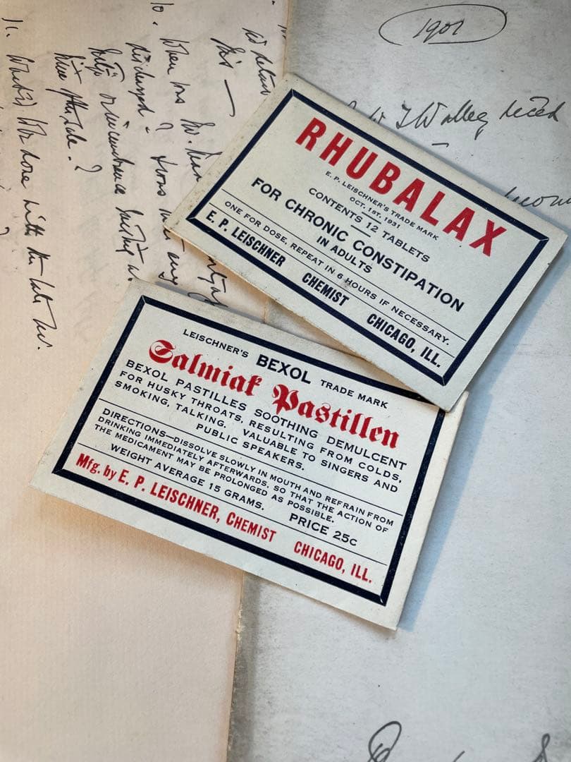 海外　ファーマシーラベル　42種　５5枚