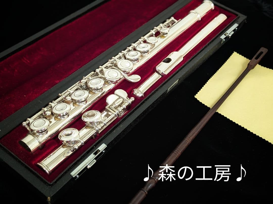 商談中【kon※プロフィール必読】ヤマハフルート YFL411 Eメカ