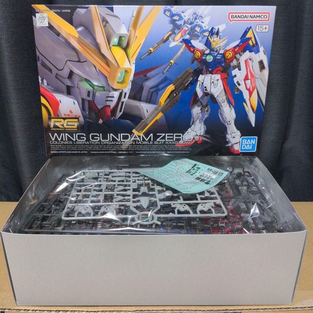 RG　ウイングガンダム　ウイングガンダムゼロ
