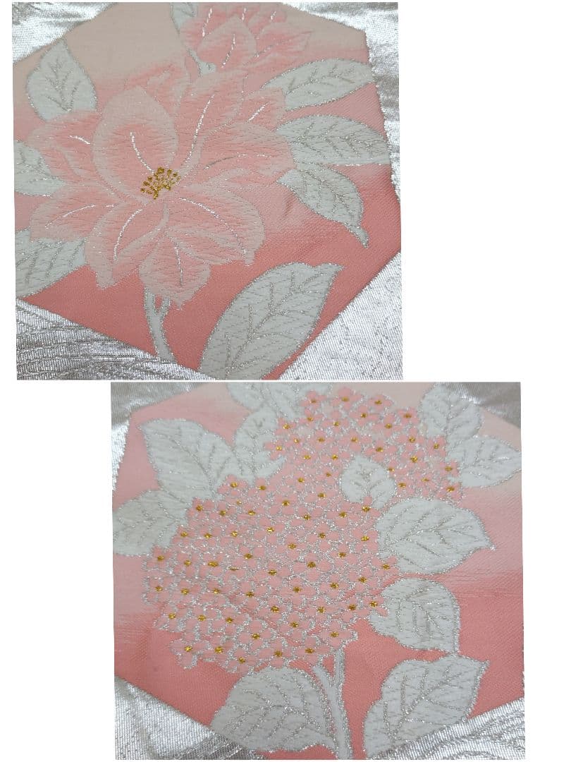 663　半額セール　正絹　小田急百貨店誂え　友禅　訪問着　４点フルセット