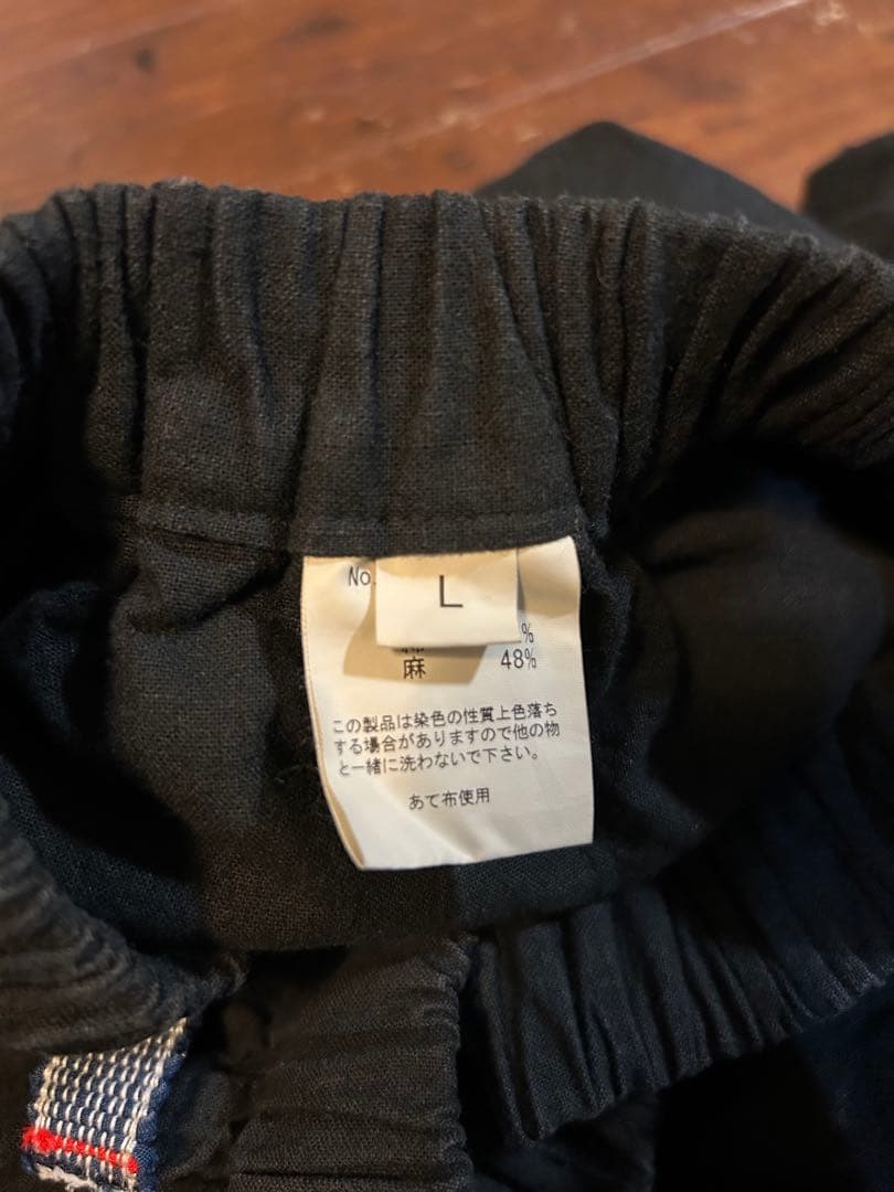 縁日　SAPPAKAMA 黒　L en-nichi 　さっぱかま