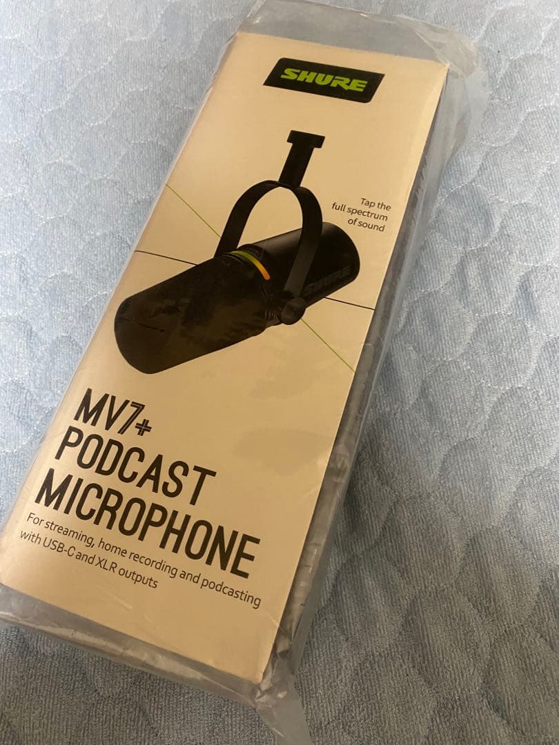 配信機器・PA機器・レコーディング機器 SHURE MV7+