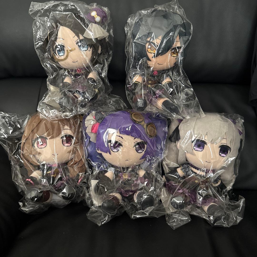 【新品中古混在】Gift ぬいぐるみ シャニマス アンティーカ 5体セット