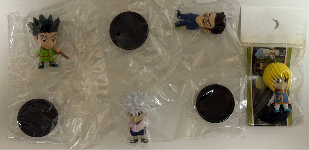 【未開封】HUNTER×HUNTER アニメヒーローズ　メインキャラ4体セット