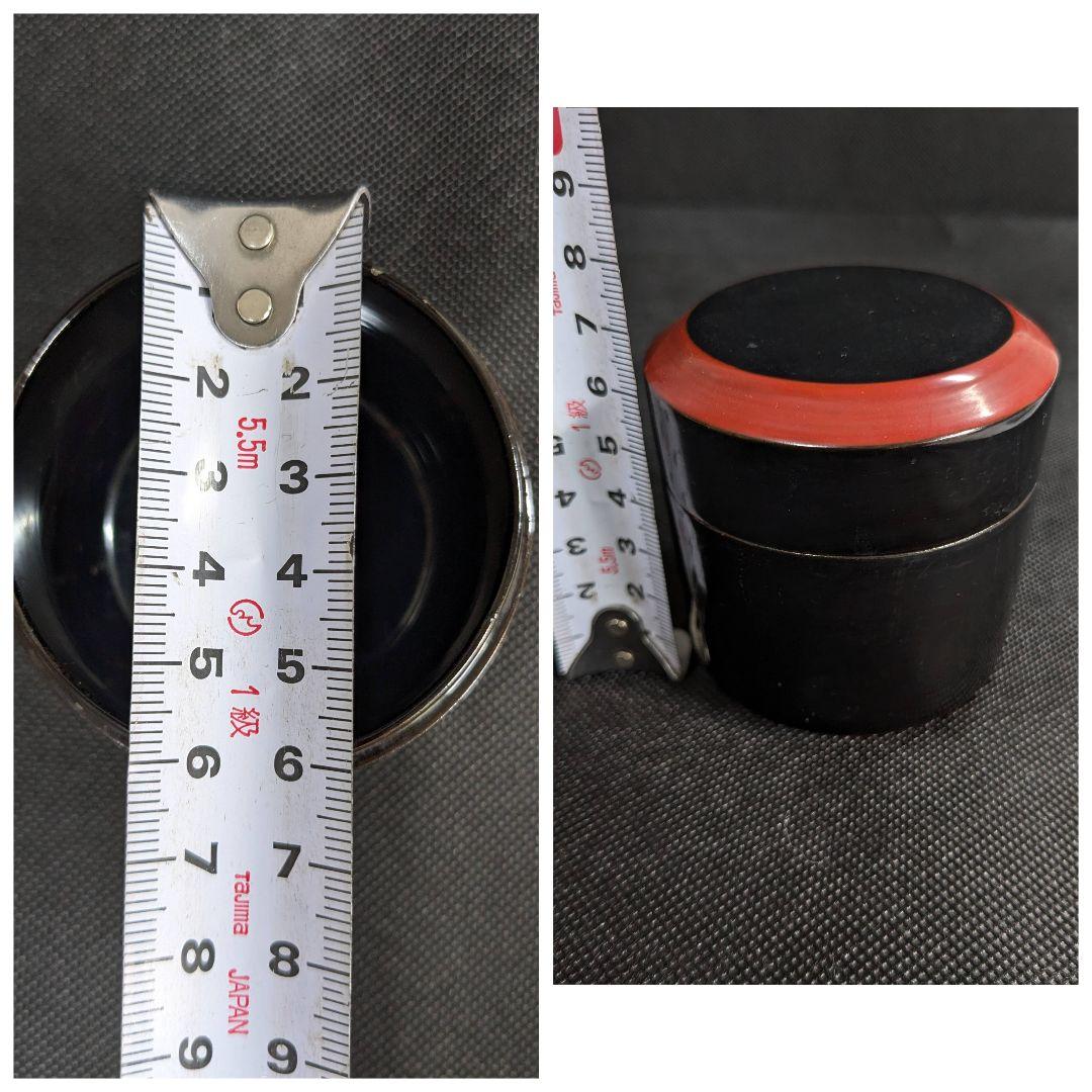 茶道具 棗 蒔絵 8点 まとめ売り 黒 赤 朱色