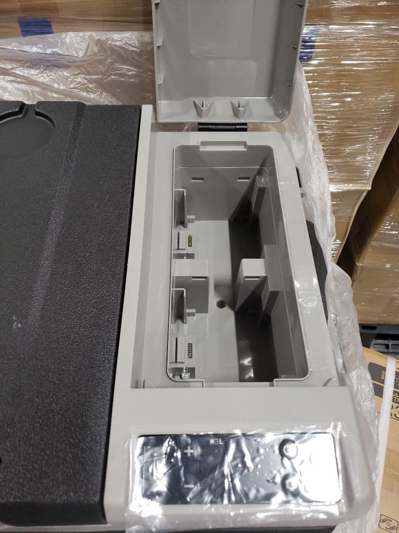 SAMONIC 車載冷蔵庫 モバイルバッテリー付き 35L