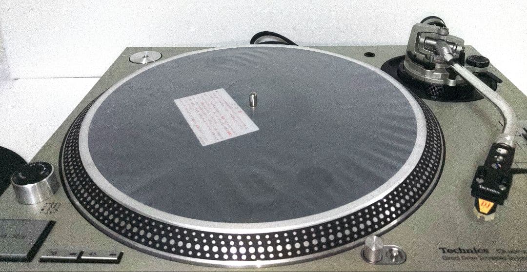 Technics SL-1200MK5　ターンテーブル 名機　DJ機材