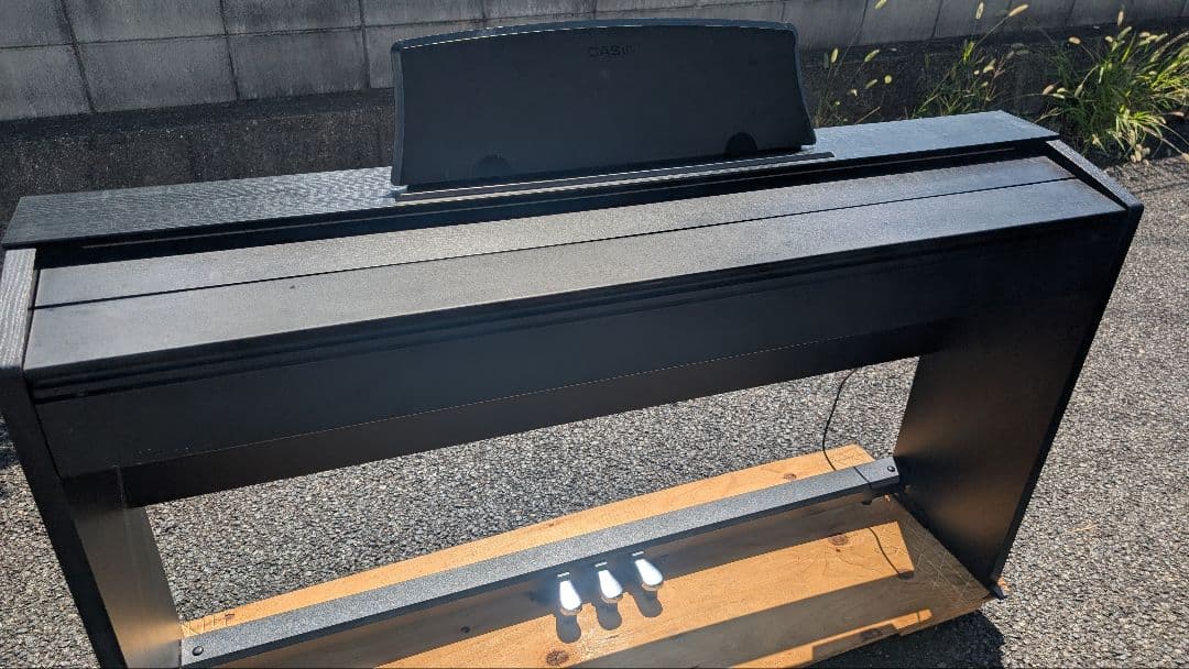 送料込みCASIO PX-770BK 19年製 可愛い♥Brownでスリム大人気