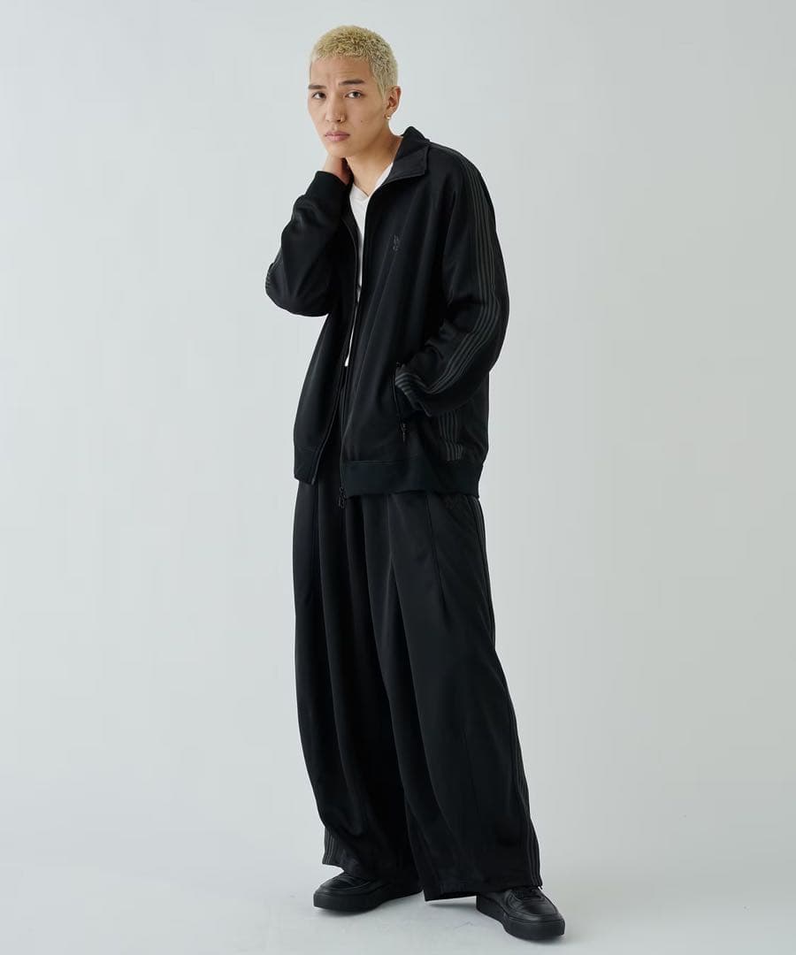 needles H.D ヒザデルパンツ　studious 別注　黒　L