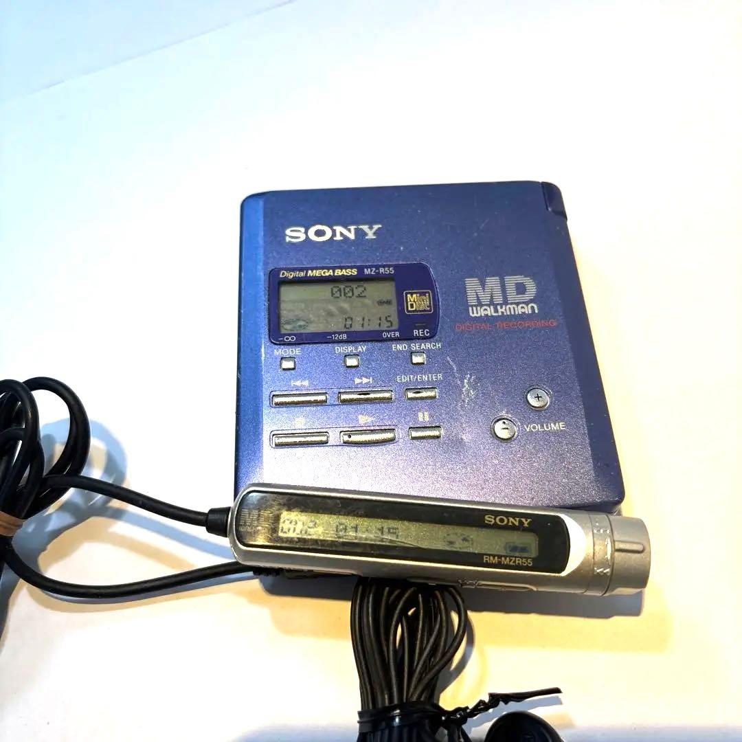 【タイムセール中古】ソニー MDウォークマン MZ-R55