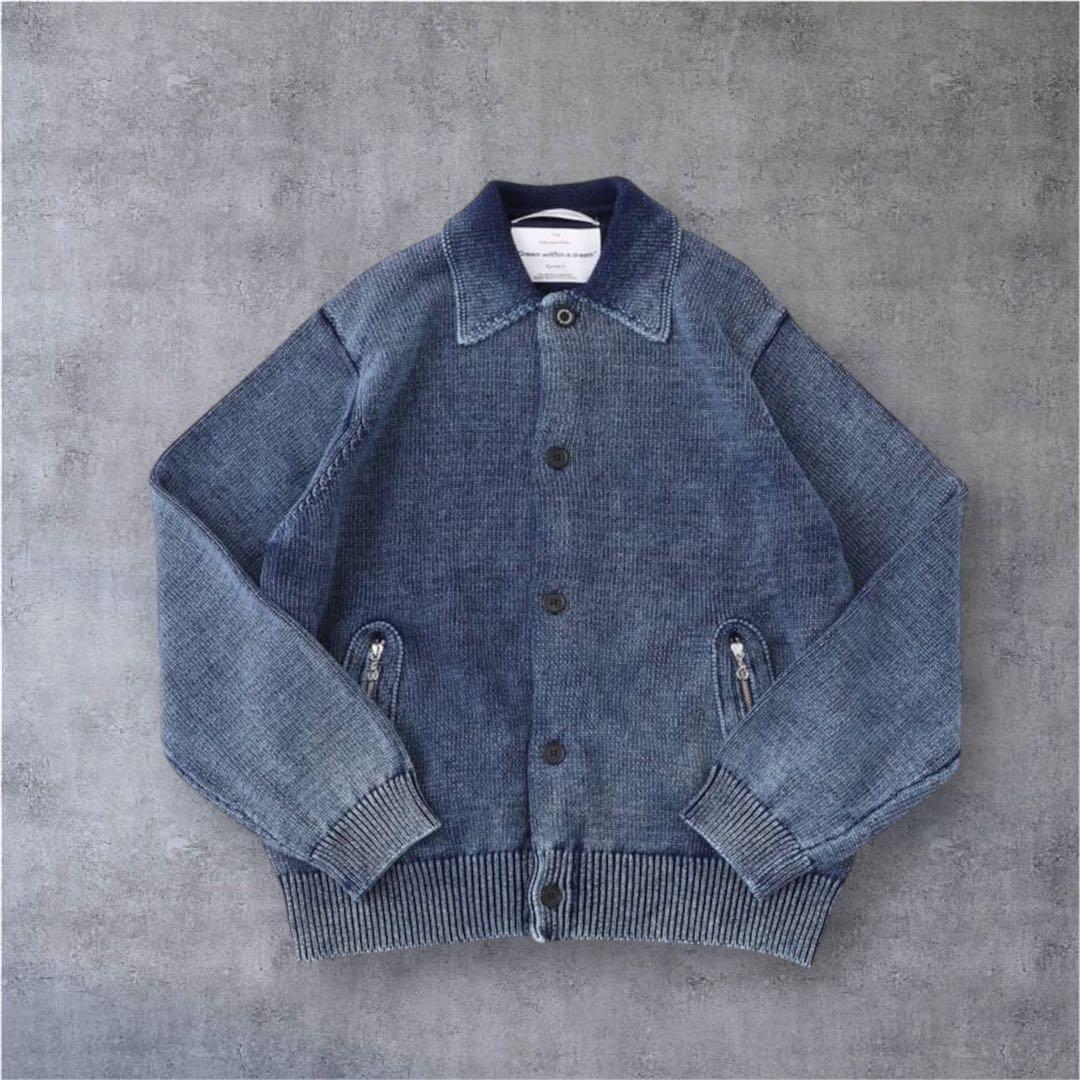 DAIRIKU / ダイリク Vintage Dyed Knit Jacket