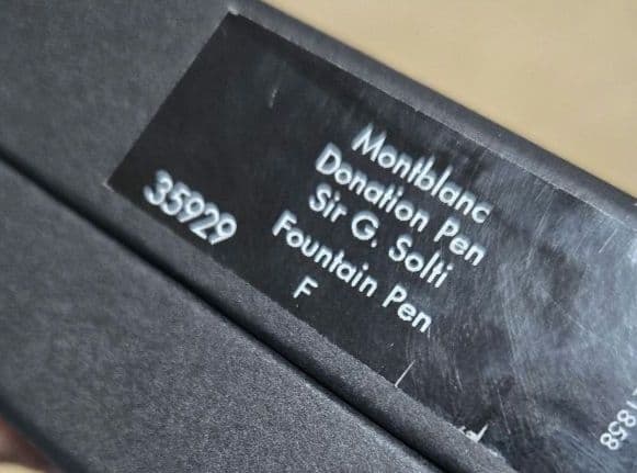 MONTBLANC限定モデル【万年筆】