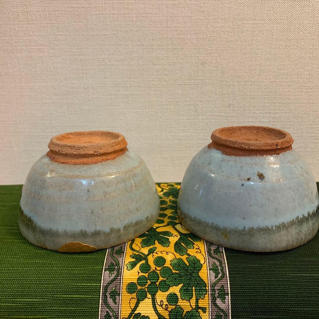唐津焼　茶器　中野窯　台湾茶　金継ぎ　 2客