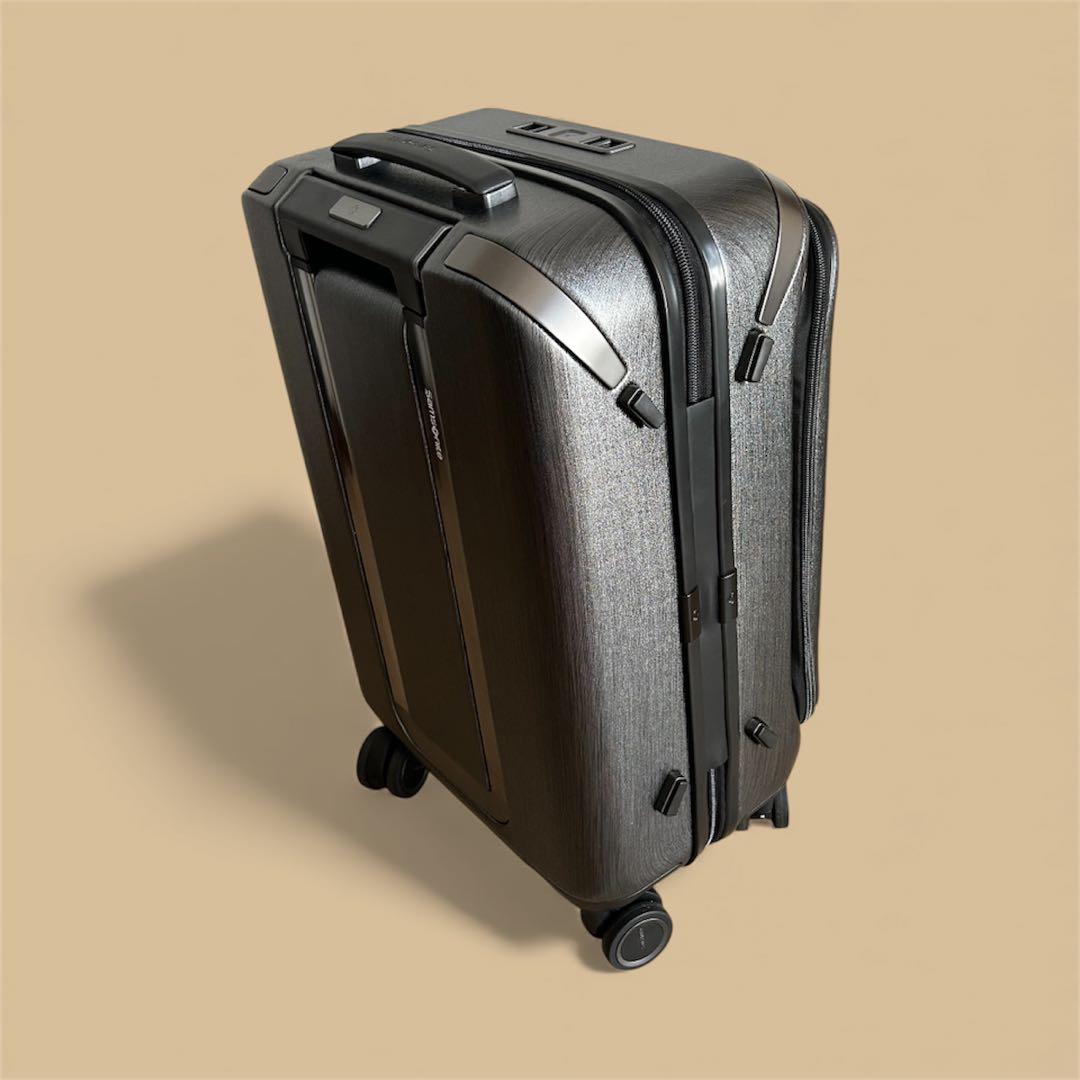 サムソナイト◆ユニマックス スピナー55◆ブラッシュトブラック