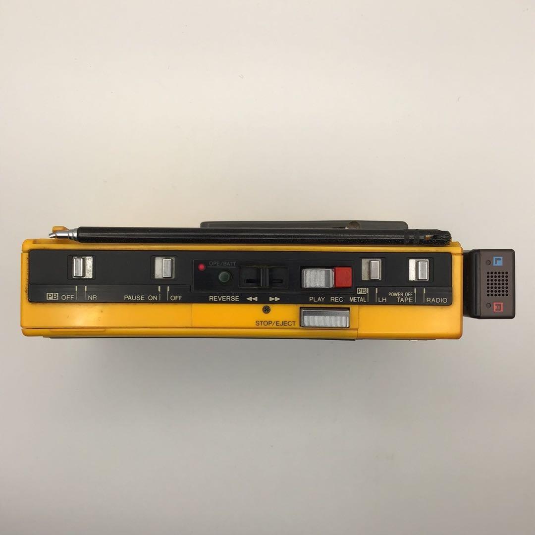 AIWA SH-J2 イエロー アイワ カセットプレーヤー カセットボーイ