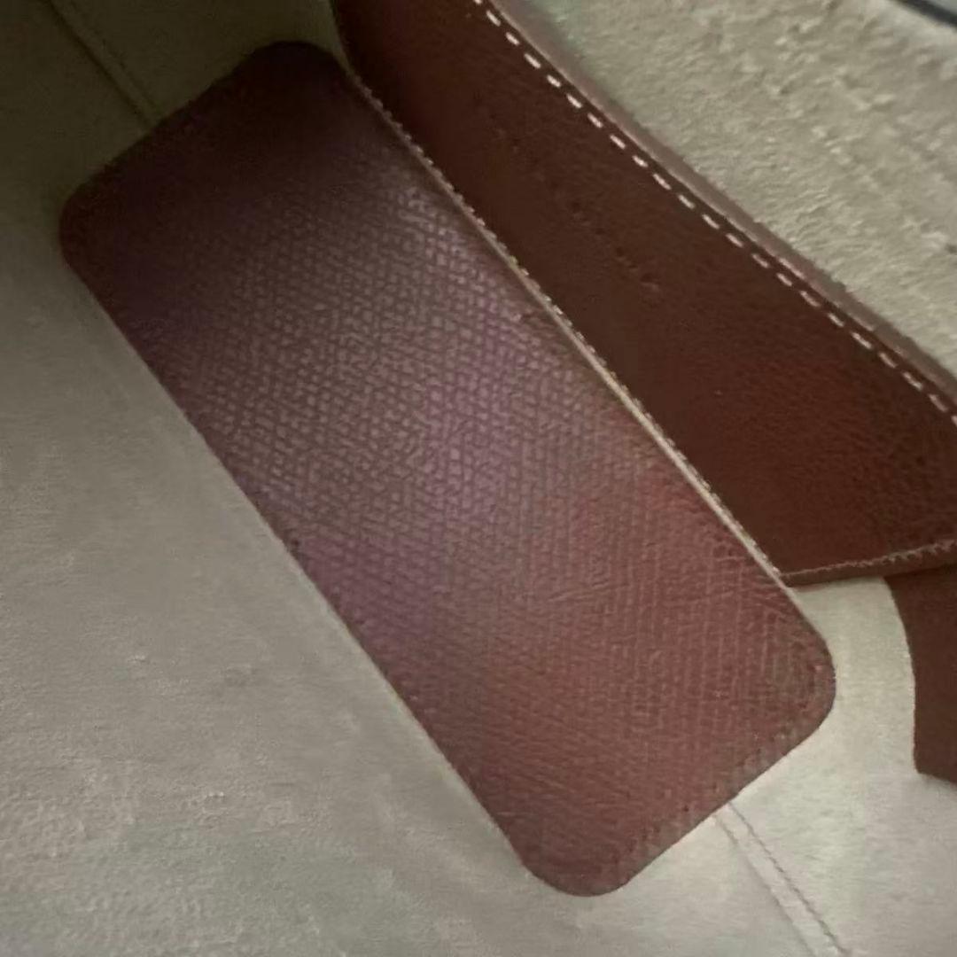 ロンシャン LONGCHAMP PURE XS トートバッグブラウン　シミアリ