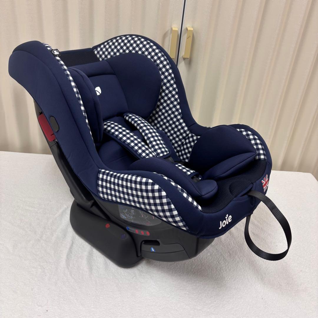 クリーニング済　☆美品☆　新生児OK　ジョイー　チルト　ネイビーギンガムチェック