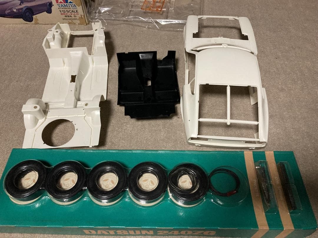タミヤ　1/12　DATSUN　フェアレディ240ZG　市販タイプ　説明書コピー