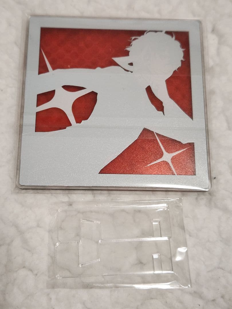 【ペルソナ5】フタバ図書　ANIMAX+カフェ　アクリルコースター　主人公