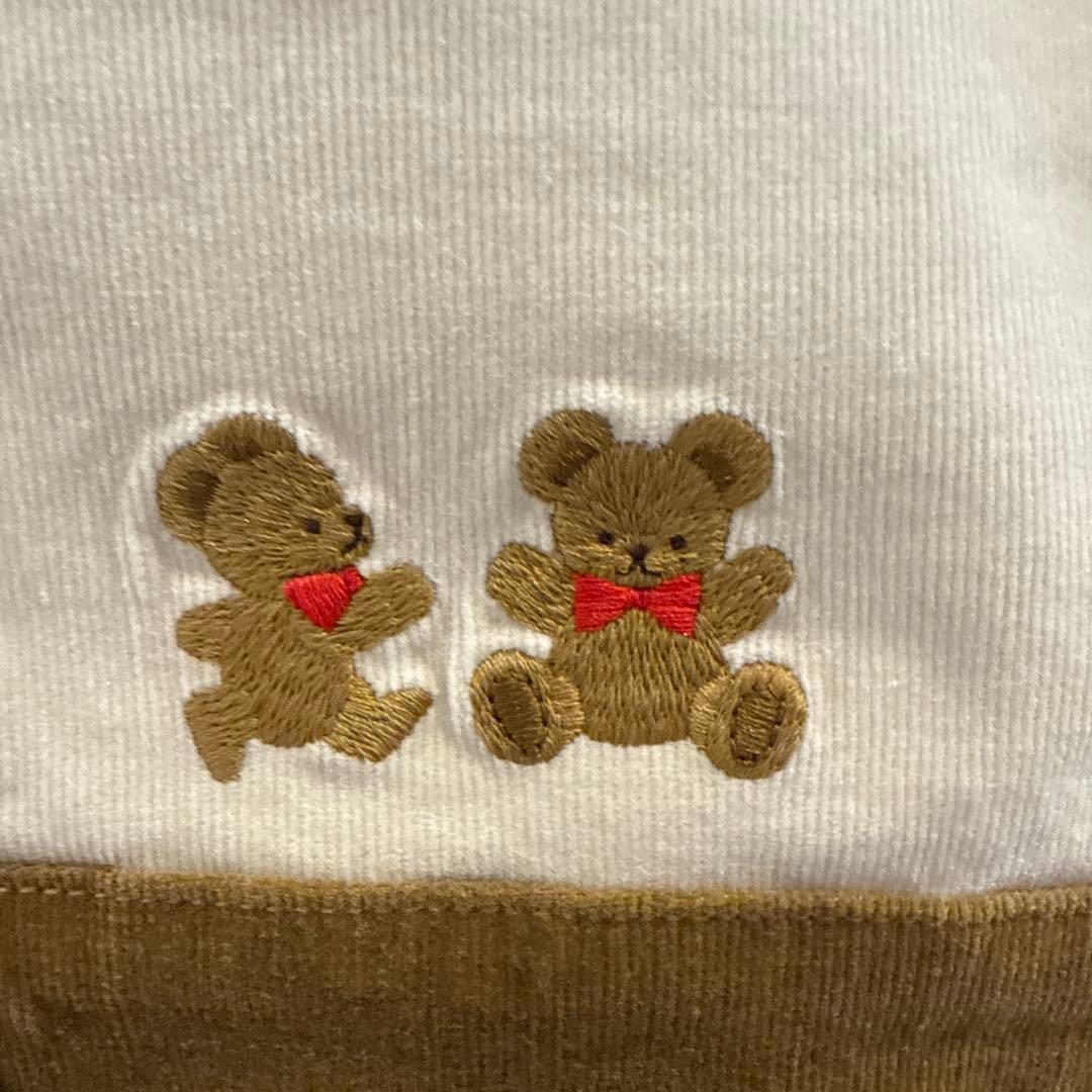 【美品】ミキハウスベア　コーデュロイパンツ　長ズボン 100 秋冬