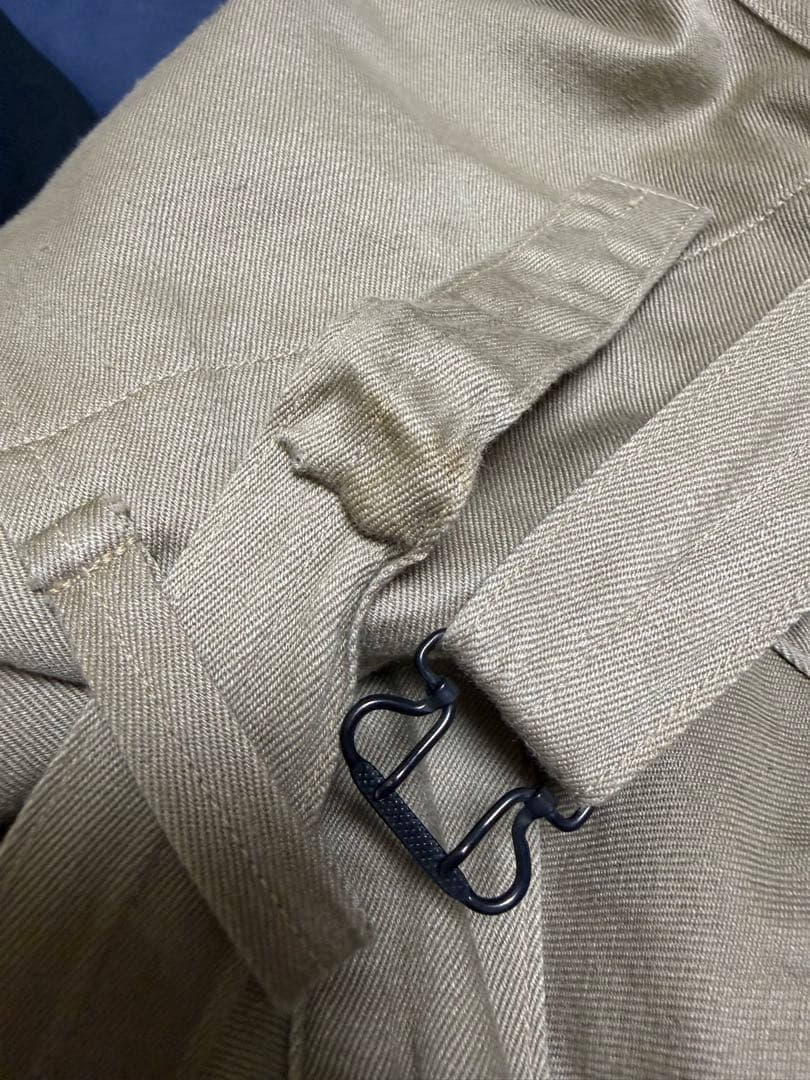 comoli コットンチノオーバーパンツ　3