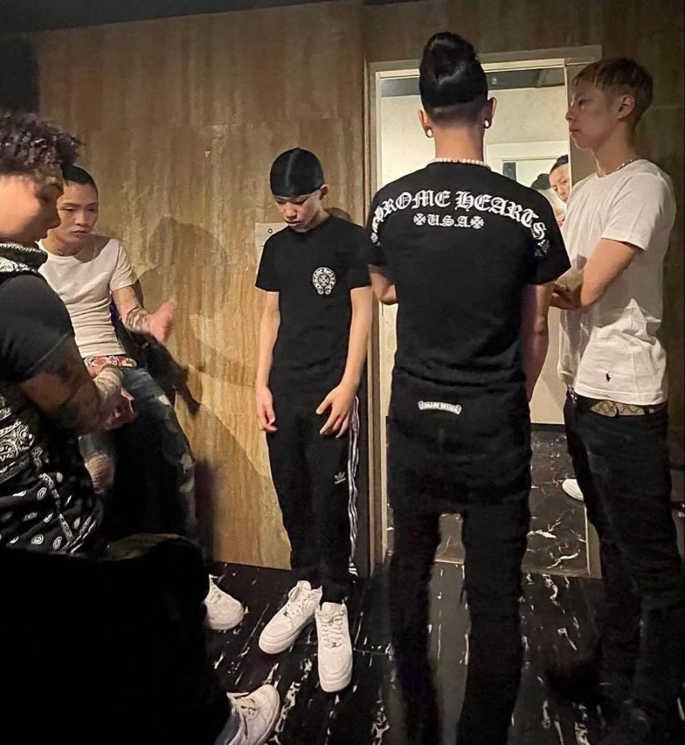 DADA着用 クロムハーツ tシャツ Sサイズ　アーチロゴ 希少