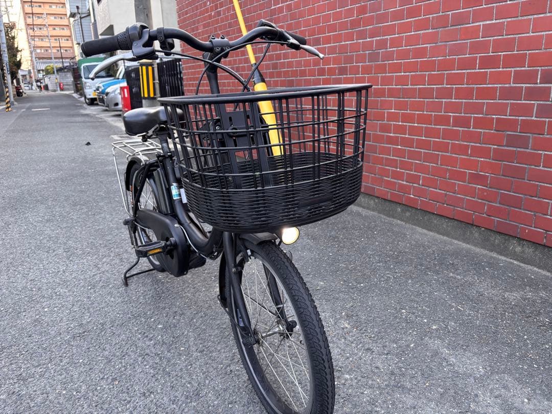 YAMAHA電動アシスト自転車 シティタイプ ブラック