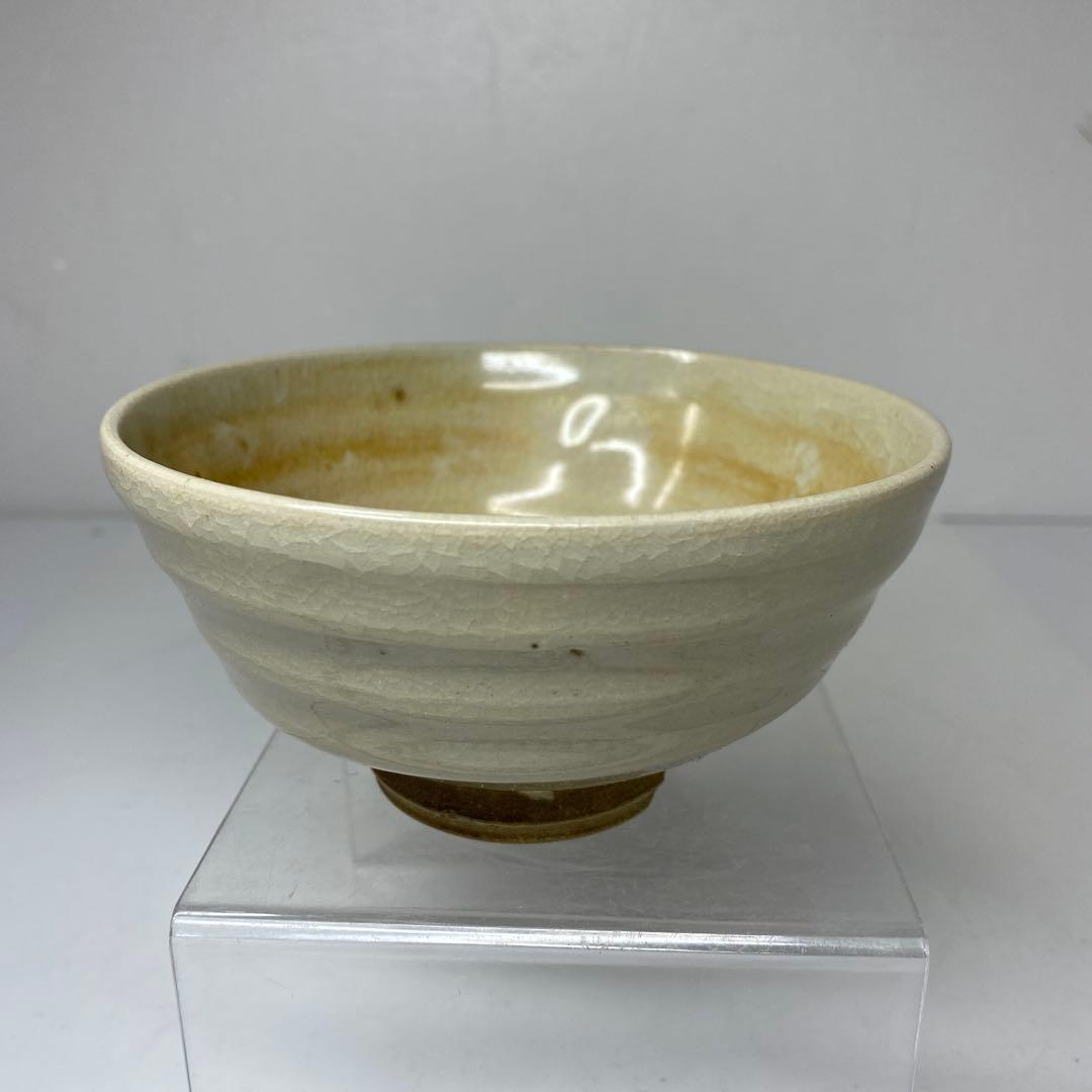 ☆茶3 時代　大山焼茶碗　口径12㎝ 東里7-0309①